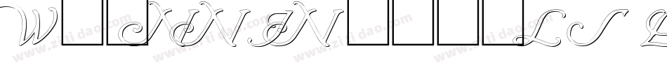 Wrenn Initials Light字体转换